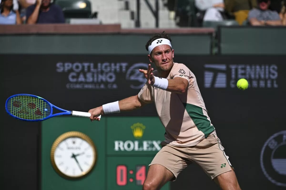 Casper Ruud BNP Paribas Open-Day 6 Indian Wells