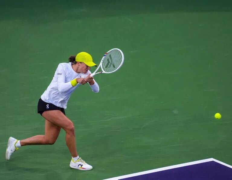 Iga Swiatek will be in action at WTA Doha.