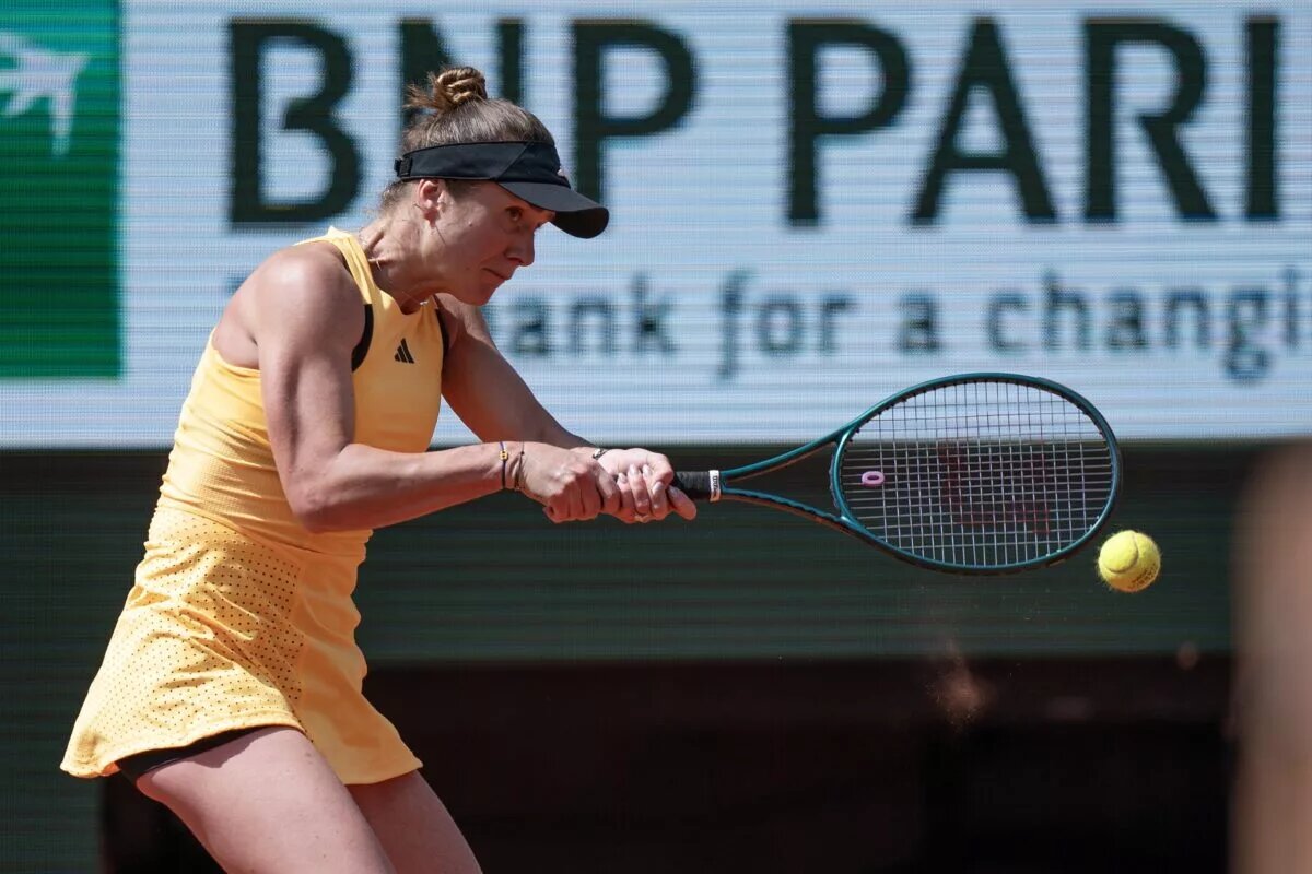 Elina Svitolina at the 2024 French Open