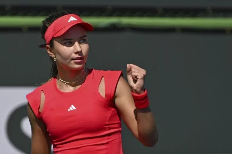 Iva Jovic BNP Paribas Open-Day 6