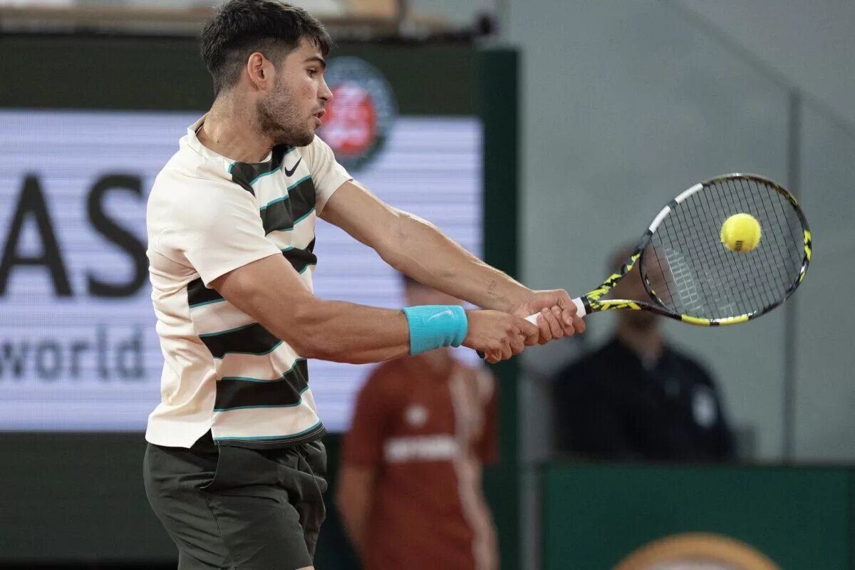 Carlos Alcaraz continues to set tennis records apace.