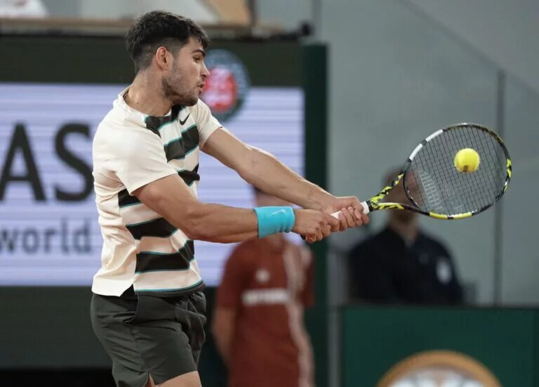 Carlos Alcaraz continues to set tennis records apace.