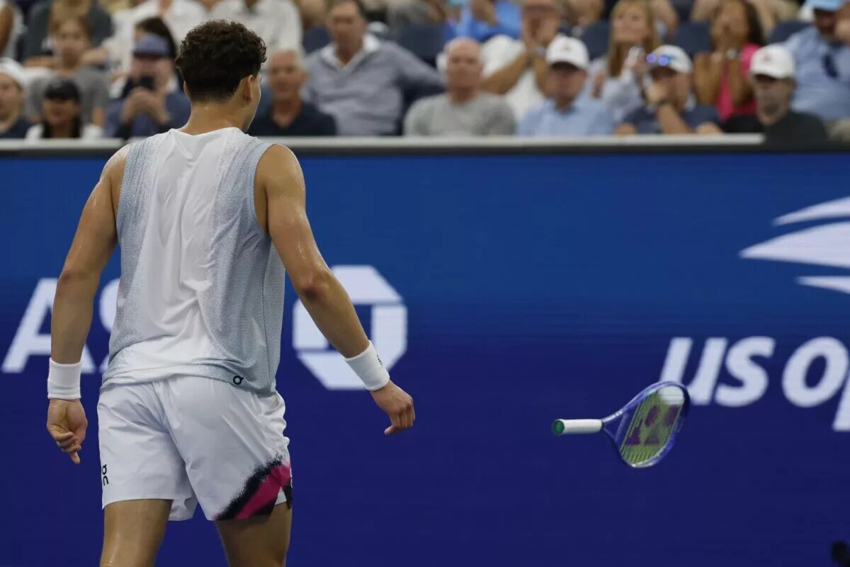 Ben Shelton at the US Open.