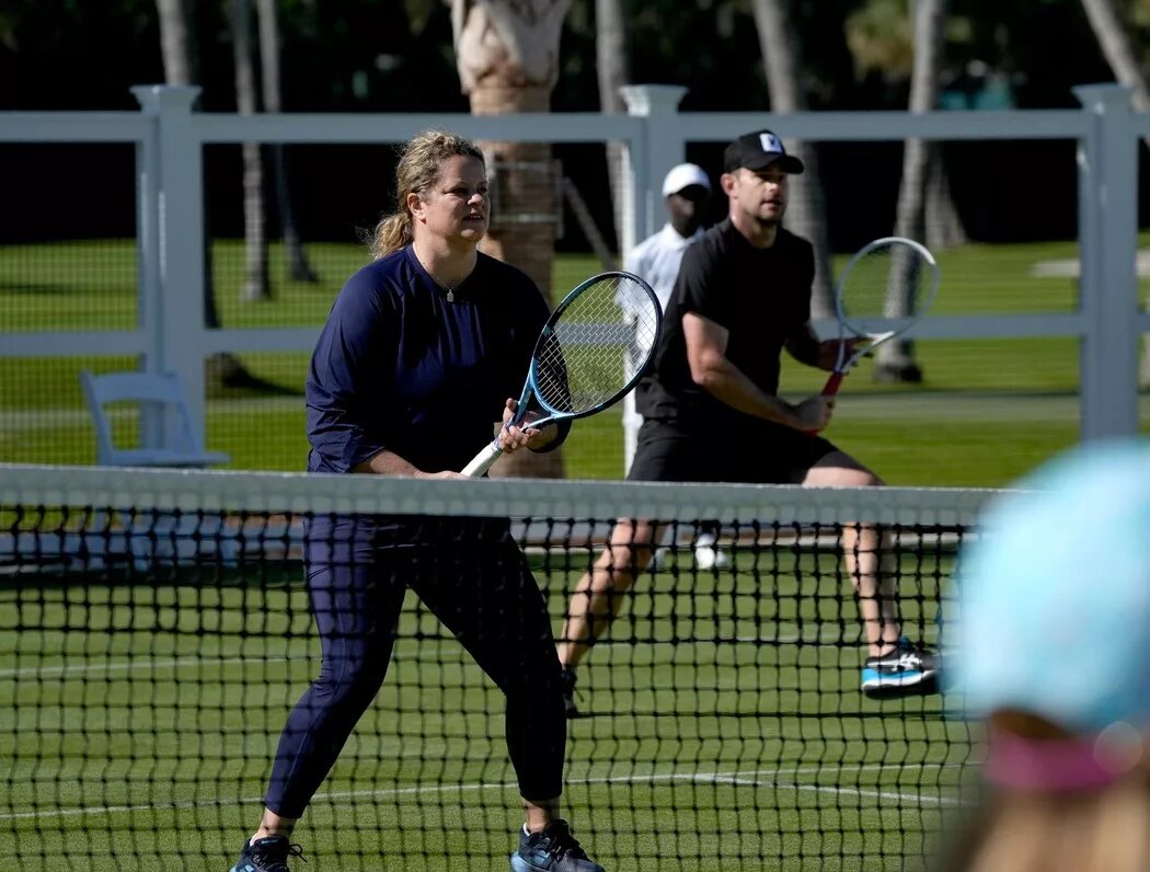 Kim Clijsters is one of just three mothers to win a Grand Slam