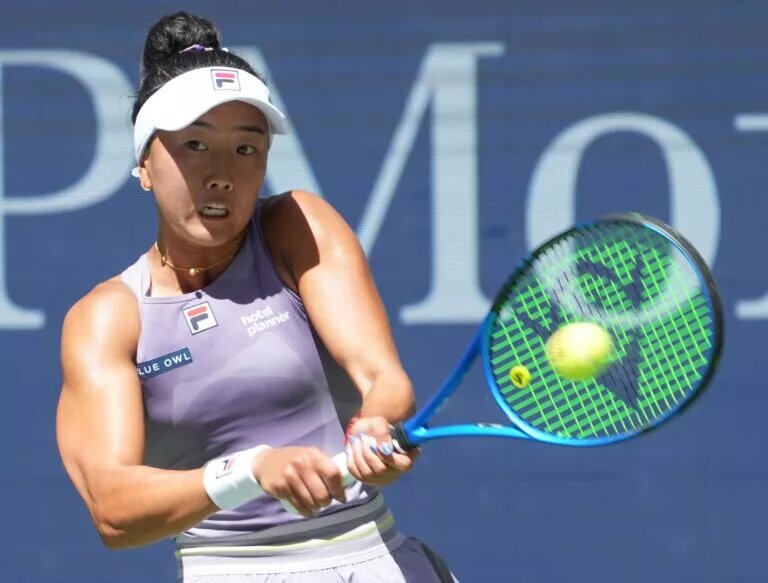 WTA Guangzhou finalist Ann Li