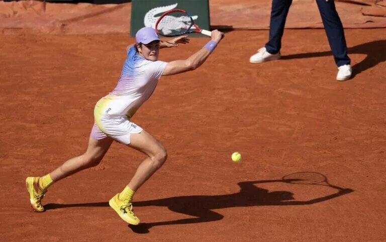 Joao Fonseca at the 2025 French Open