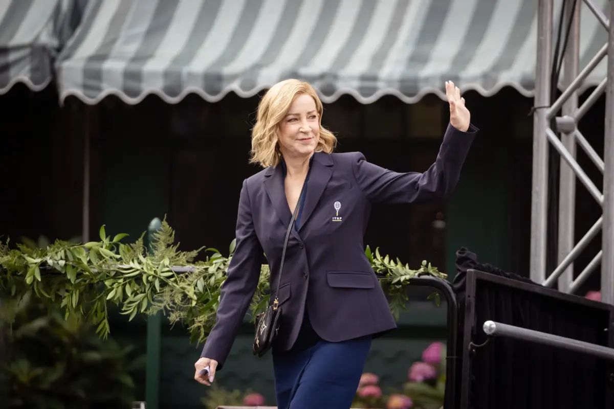 Chris Evert 2024 Tennis Hall of Fame
