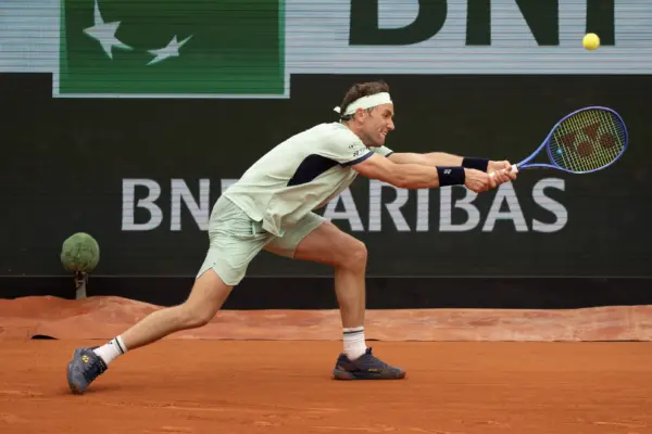 Casper Ruud and Andrey Rublev Find A Slam a Challenge Too Far Again