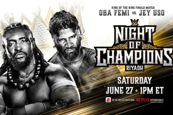 WWE Night of Champions 2026: 4 Potential Finishes for Oba Femi Vs. Jey Uso