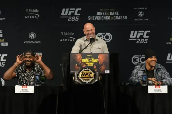 Jon Jones Hints at UFC Return During Gable Steveson’s Camp Amid Tensions With Dana White