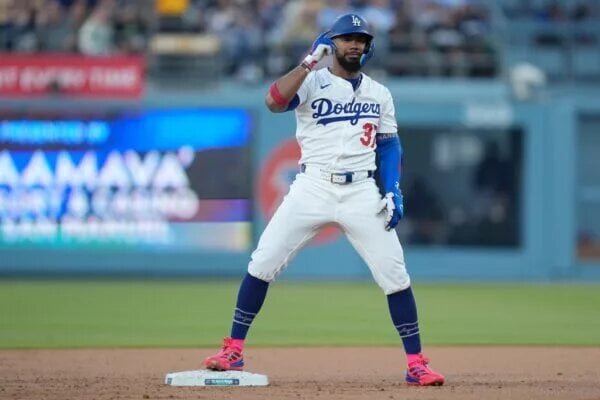 Dodgers Affable Left Fielder Returns Monday