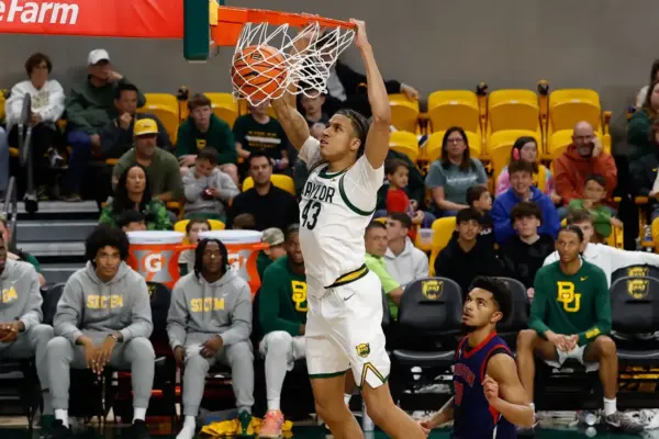 Lakers Draft High-Flying Sharpshooter in Baylor’s Cameron Carr